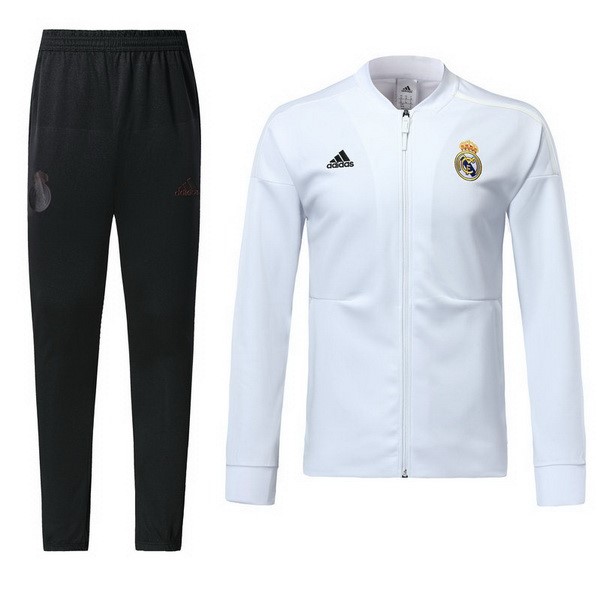 Chandal Real Madrid 2018-2019 Blanco Negro